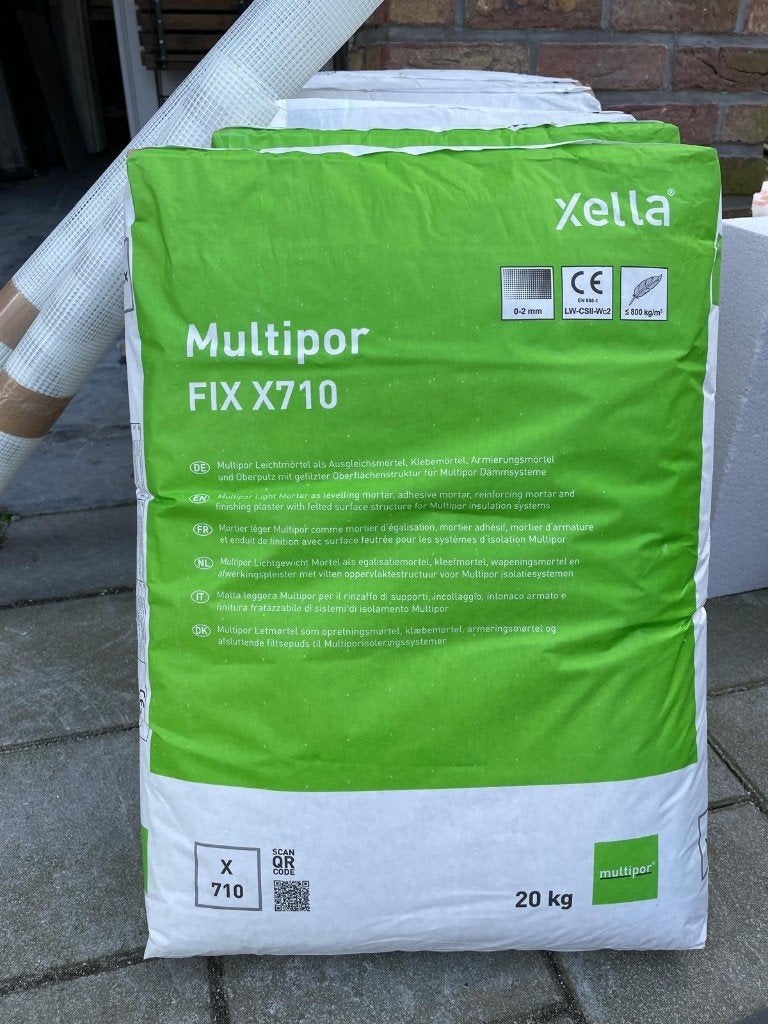 Xella Multipor Fix X710 - 5 stuks, Doe-het-zelf en Bouw, Ophalen, Nieuw, Overige materialen
