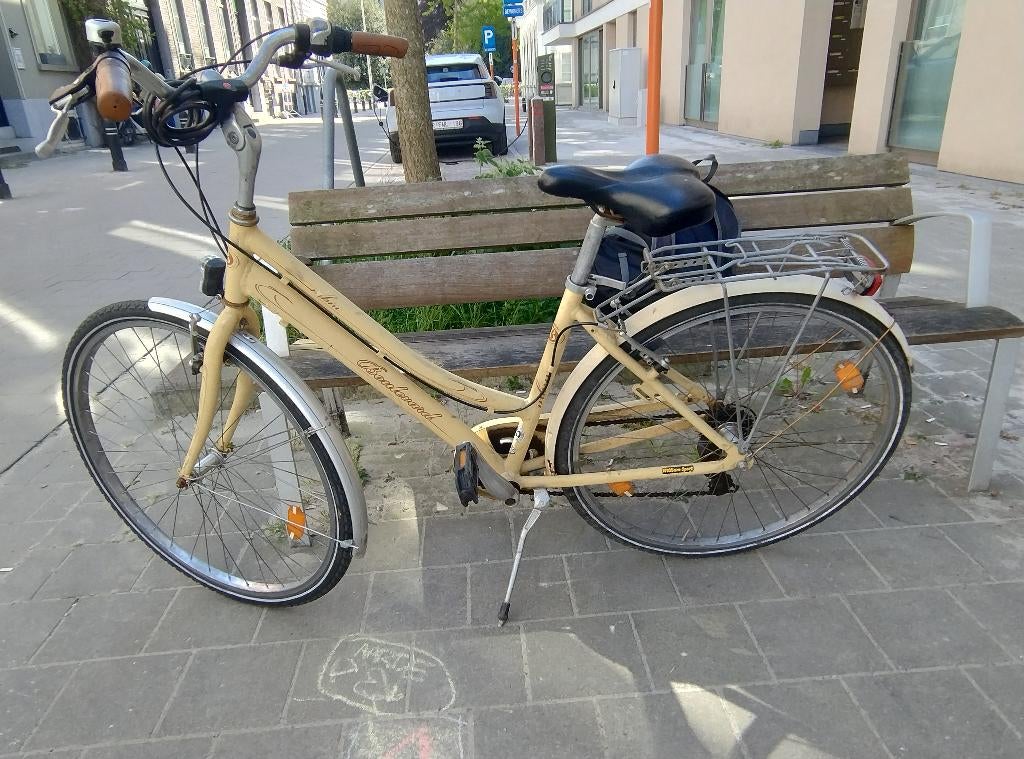 Batavus stadsfiets, Ophalen, Gebruikt, Velgrem, Versnellingen