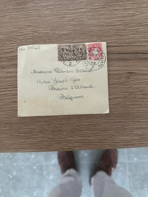 briefomslag postzegels lettre stamp Eire 1948, Ophalen of Verzenden, Ierland, Gestempeld