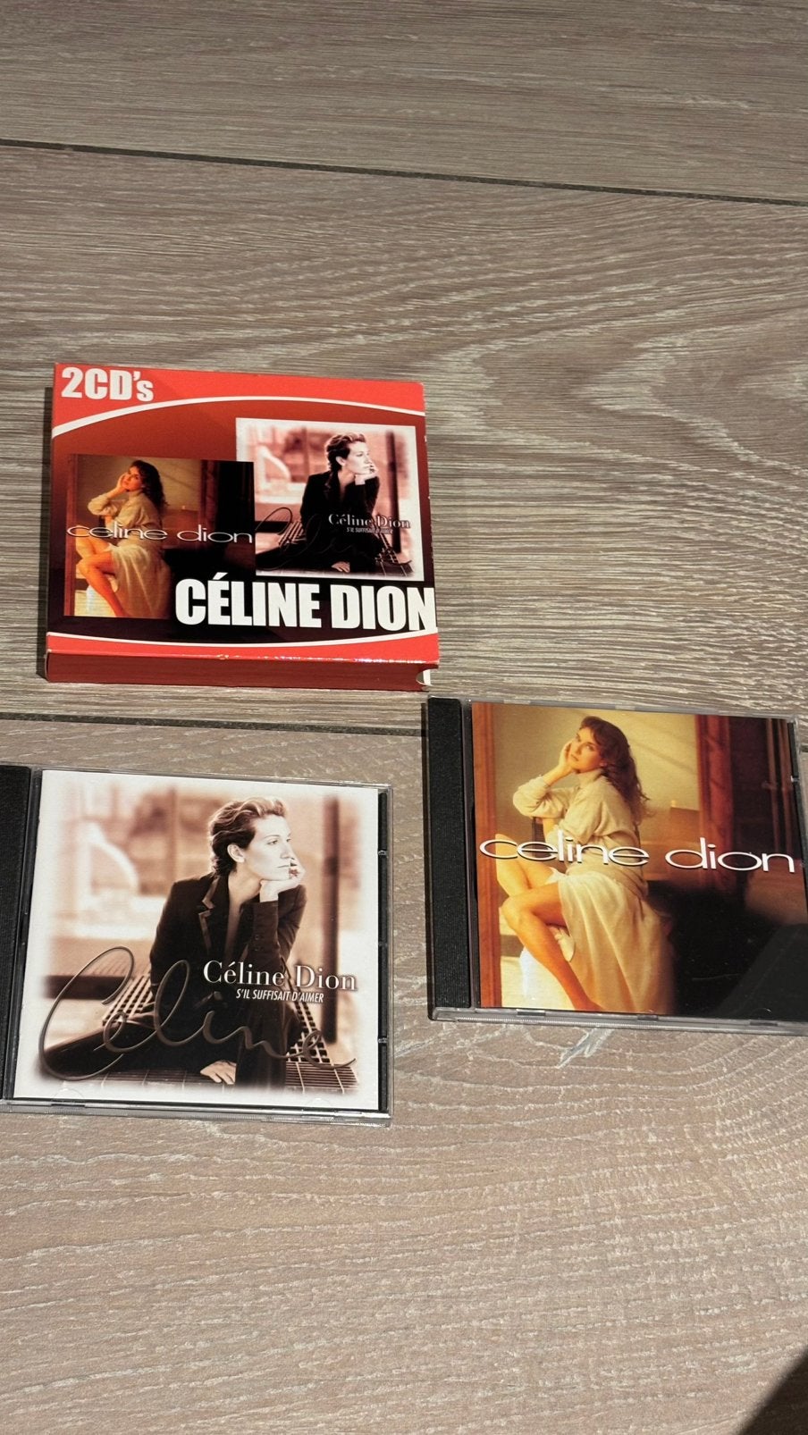 Céline Dion (boîte de CD), Enlèvement