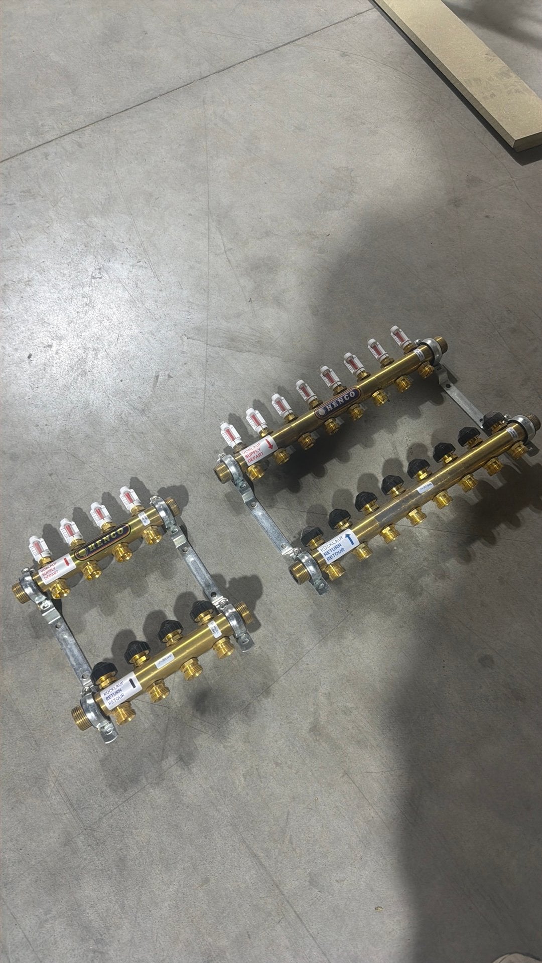 Henco collector vloerverwarming (nieuw), Enlèvement, Comme neuf