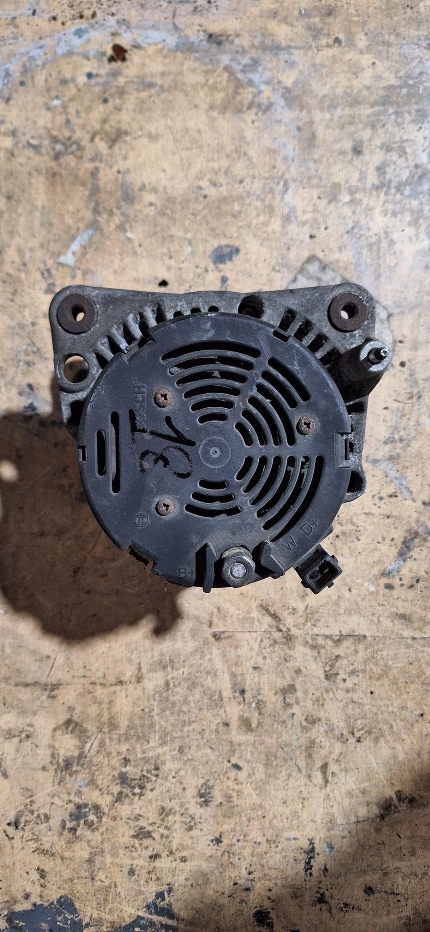 Bosch Dynamo VW Golf 3 Passat Audi A4 1.9 TDI 70A 028903025H, Gebruikt, -, Volkswagen, -