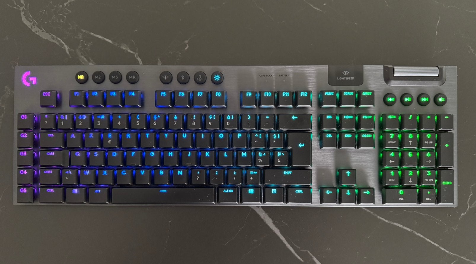 Logitech G915 X Lightspeed Gaming Toetsenbord - QWERTY, Informatique & Logiciels, Enlèvement, Qwerty, Comme neuf, Clavier gamer