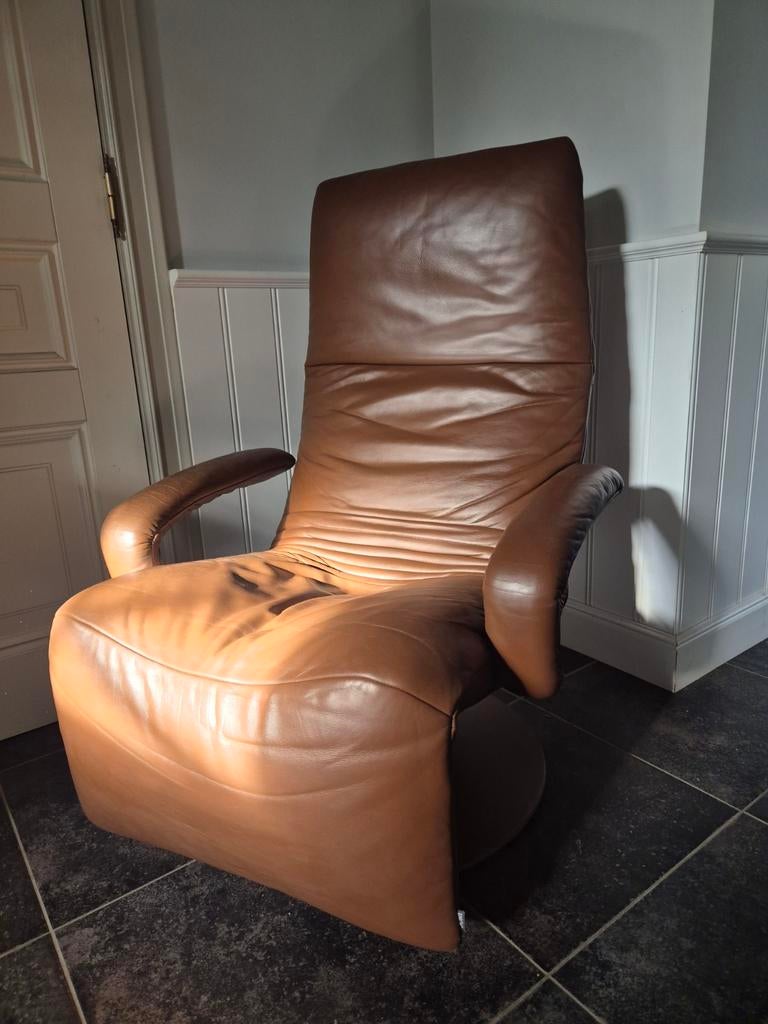 Jori ´Yoga´ relaxfauteuil, Ophalen, Leer