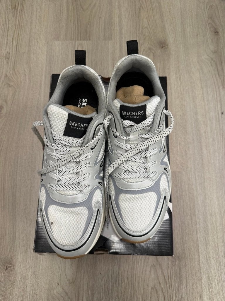 Skechers Street Los Angeles Sneakers Maat 43, Kleding | Heren, Ophalen of Verzenden, Wit, Skechers, Sneakers