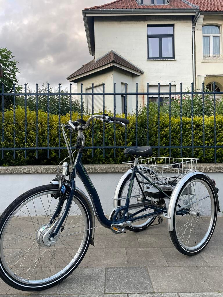 Tri-Bike elektrische driewieler - nieuwstaat, Ophalen of Verzenden, Zo goed als nieuw