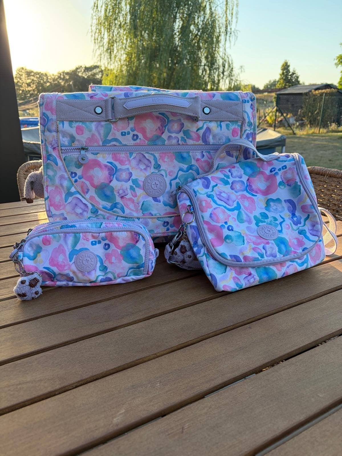 Ensemble Kipling fille, Enlèvement, Comme neuf, Rose, Sac à dos
