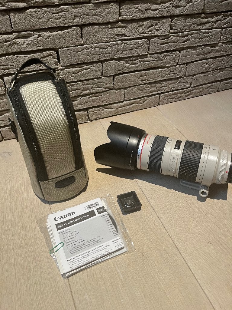 Canon EF 70-200mm f/2.8 L USM zoomlens – nieuwstaat, Audio, Tv en Foto, Foto | Lenzen en Objectieven, Ophalen, Canon, Telelens