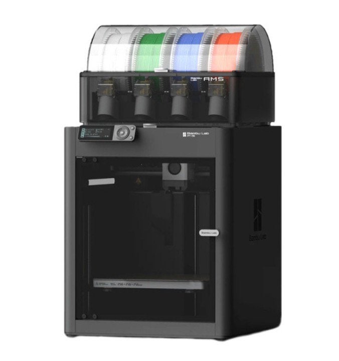 BAMBU LAB P1S 3d-printer + filamenten, Computers en Software, 3D Printers, Ophalen, Zo goed als nieuw, Filament