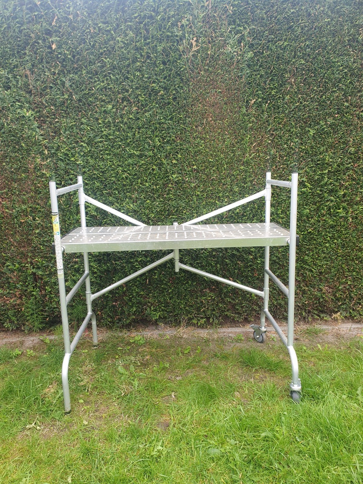 Aluminium stelling, Doe-het-zelf en Bouw, Steigers, Ophalen