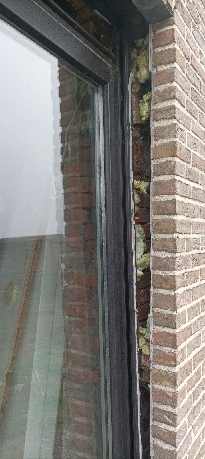 pvc raam te koop 228 cm breed en 212 cm hoog, Ophalen