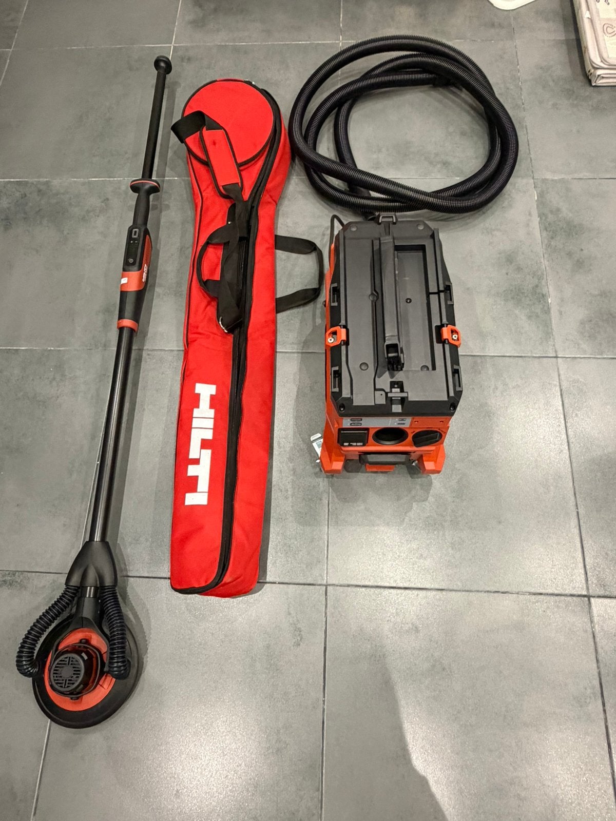 Pack hilti ponceuse a bras  flexible aspirateur Vc 20X neuf, Bricolage & Construction, Enlèvement, Neuf