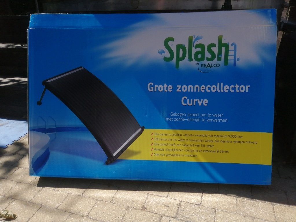 Zonnecollector, Ophalen, Zo goed als nieuw, Verwarming