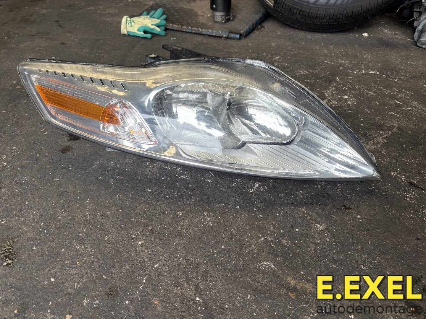 Koplamp rechts Ford Mondeo IV BA7 2007-2015 7S7113W030EF, Gebruikt, -, Ophalen of Verzenden, Ford