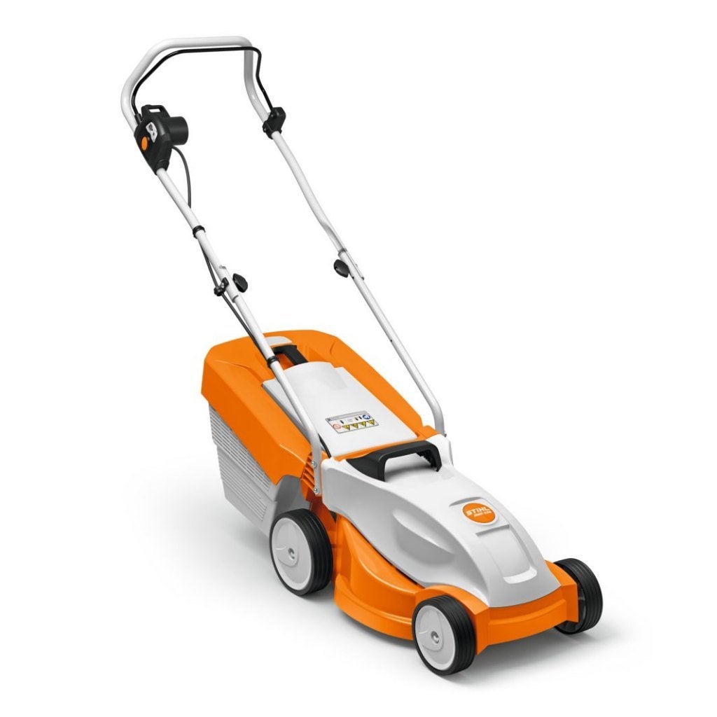 STIHL RME235 elektrische grasmaaier – als nieuw., Tuin en Terras, Ophalen, Cirkelmaaier, Viking / Stihl, Elektrische grasmaaier