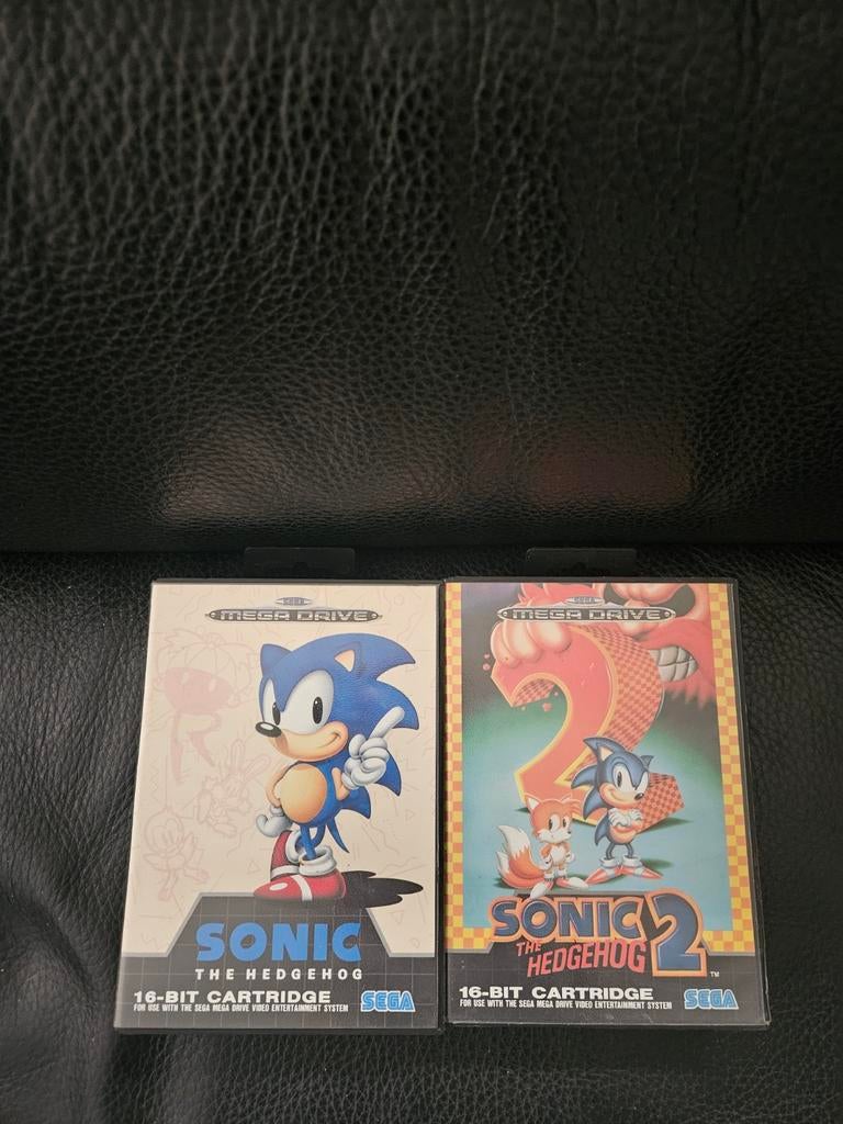 Sonic 1 en 2 megadrive, Games en Spelcomputers, Ophalen of Verzenden