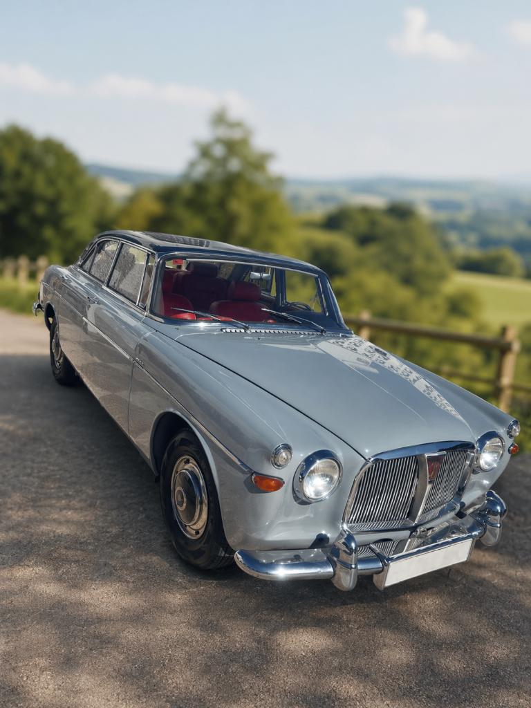 Rover P5 Coupé 3.0 – Zeer zeldzaam en Handgeschakeld, Autos, Rover, Cuir, Autres modèles, Achat, 4 portes