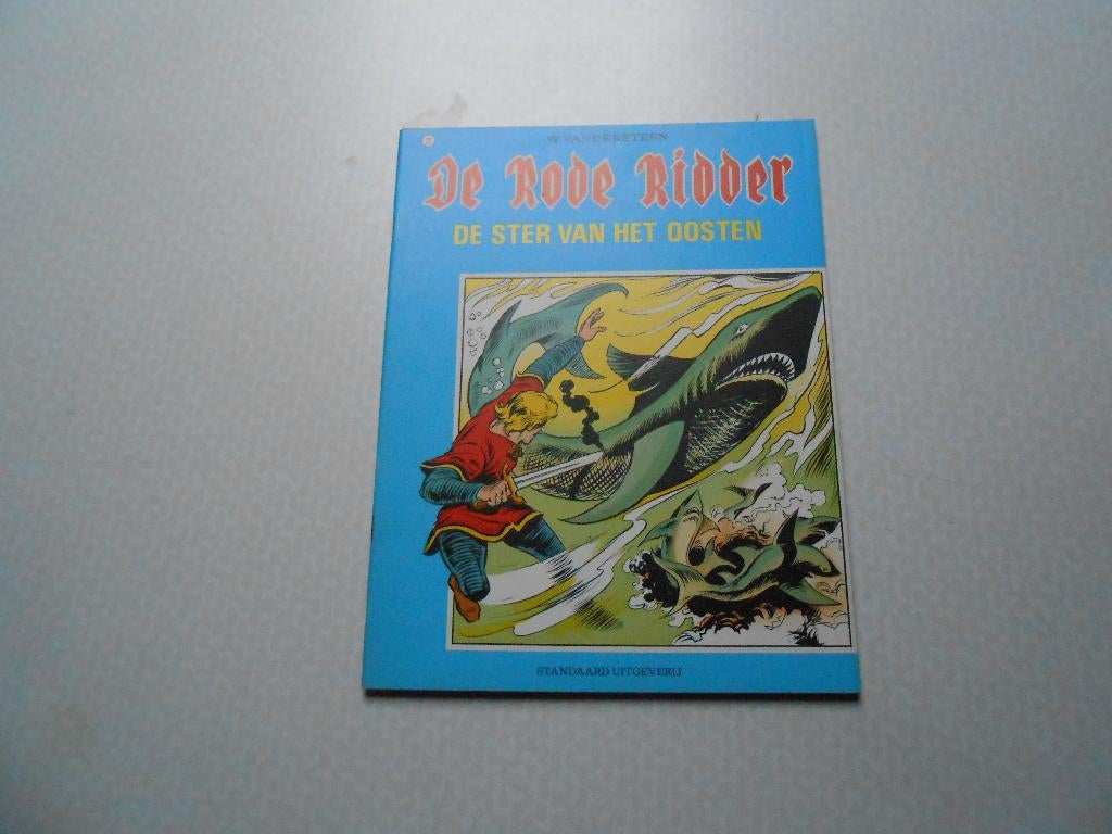 Rode ridder 72 De ster van het Oosten 1976 1 ste druk., Boeken, Willy Vandersteen, Eén stripboek, Ophalen of Verzenden, Zo goed als nieuw