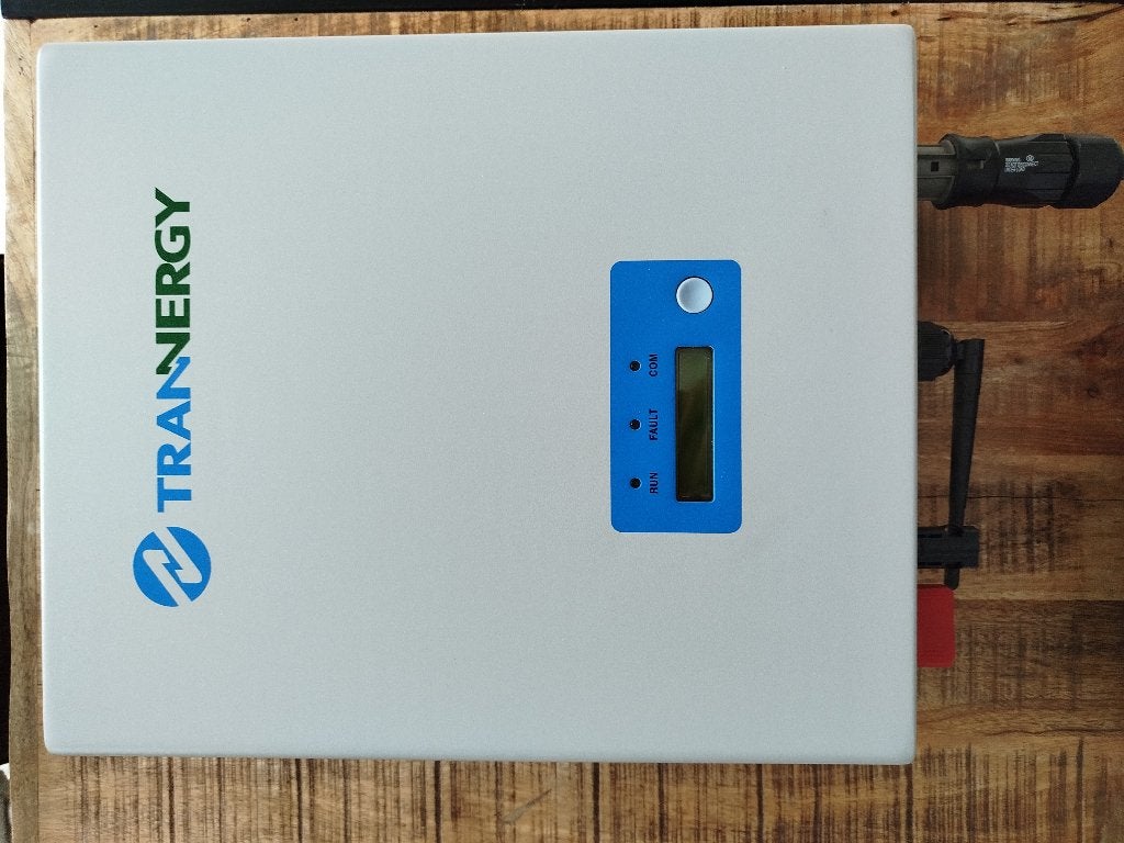 Omvormer trannergy 3000TL, Bricolage & Construction, Panneaux solaires & Accessoires, Enlèvement, Comme neuf, Système complet