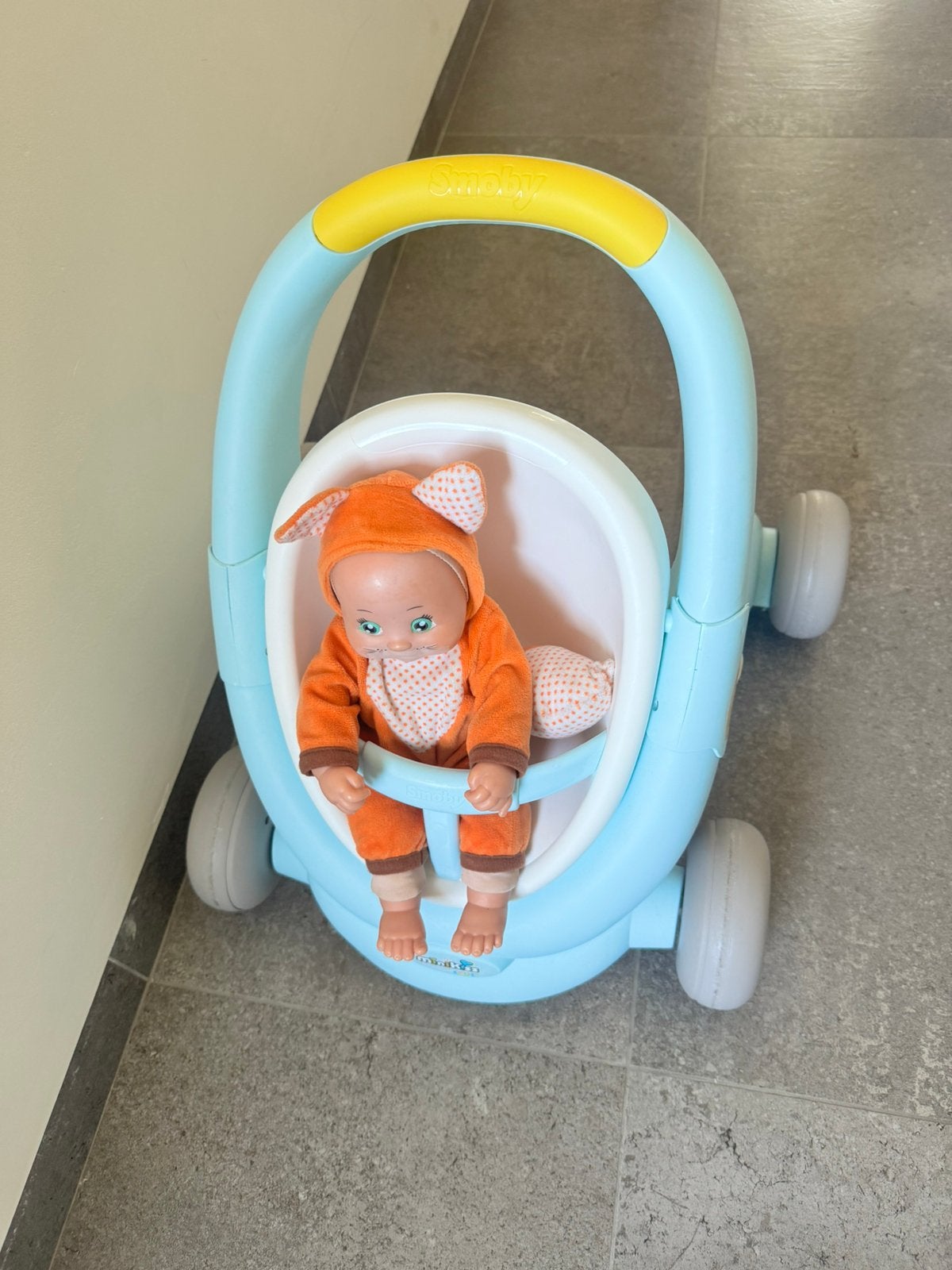 Loopwagen met pop, Kinderen en Baby's, Ophalen, Gebruikt