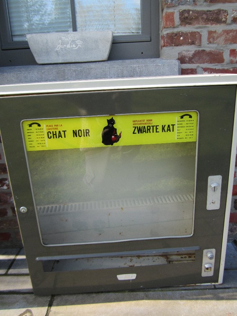 Distributeur Chat noir, Collections, Enlèvement ou Envoi, Utilisé