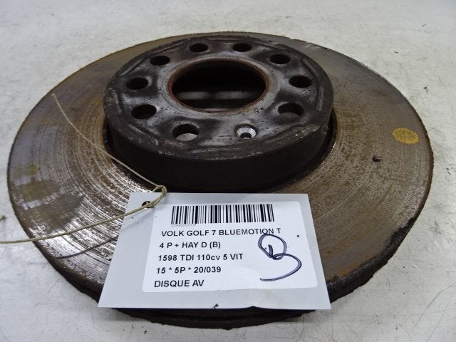 REMSCHIJF VOOR Volkswagen Golf VII (AUA) (01-2012/03-2021), Gebruikt, Volkswagen