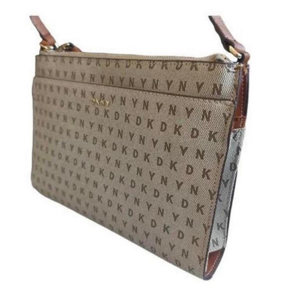 Sac à bandoulière DKNY Bryant Park TZ en 1 nouveau, Enlèvement ou Envoi, Neuf, Beige, Sac à bandoulière
