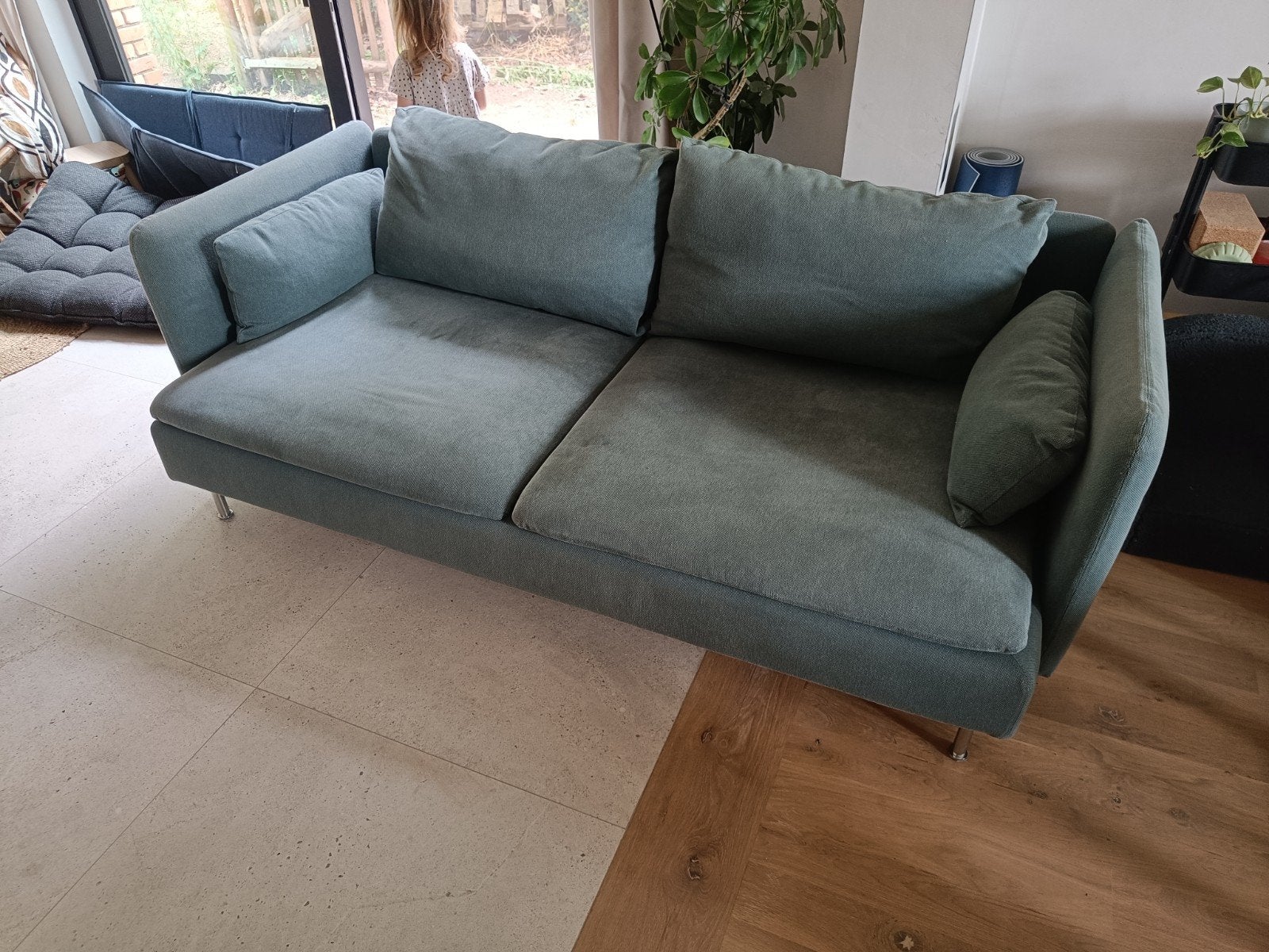 Ikea soederhamn zetel, Ophalen, 150 tot 200 cm, Tweepersoons, Zo goed als nieuw