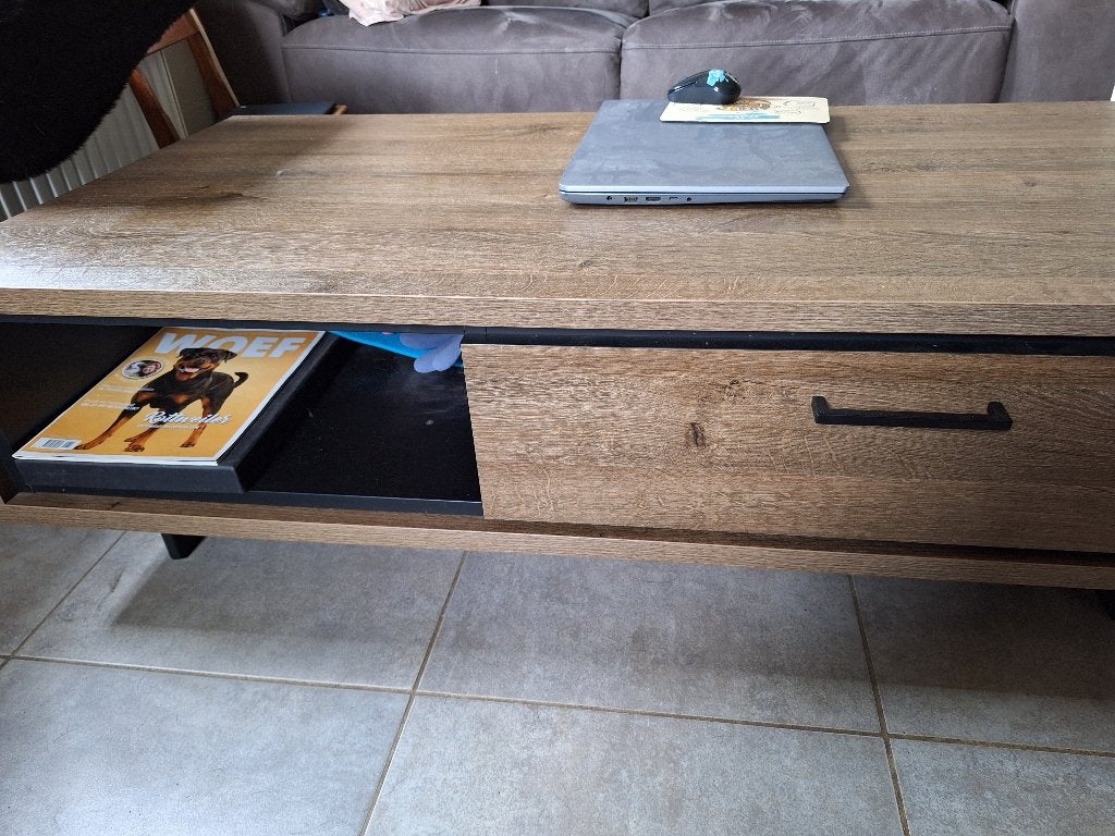 Salontafel, Maison & Meubles, Tables | Tables de salon, 100 à 150 cm, Moins de 50 cm, Comme neuf, Enlèvement