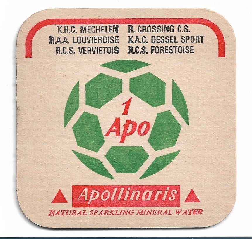 sous bock Apollinaris, Verzamelen, Ophalen of Verzenden, Zo goed als nieuw, Viltje(s)