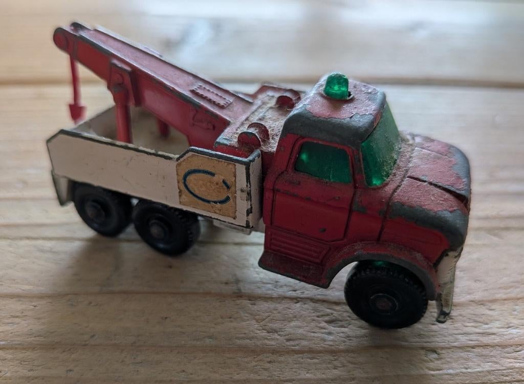 Camion d'épave lourd Lesney Ford Matchbox n 71 vintage 1968, Enlèvement ou Envoi, Utilisé, Bus ou Camion