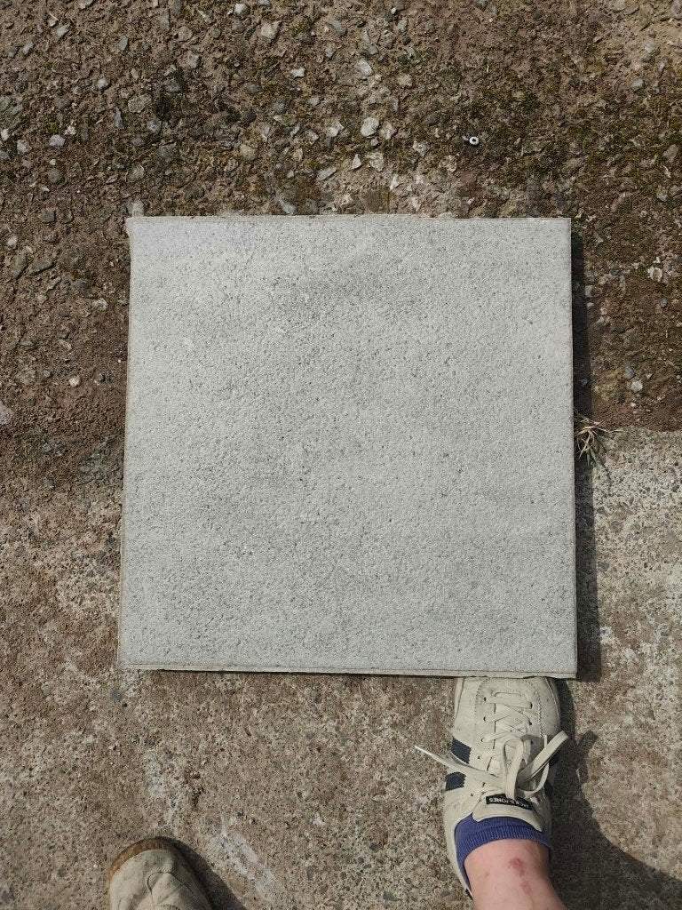 70 m² Carrelage exterieur, Bricolage & Construction, Carrelage de sol, Enlèvement, Utilisé, 40 à 60 cm