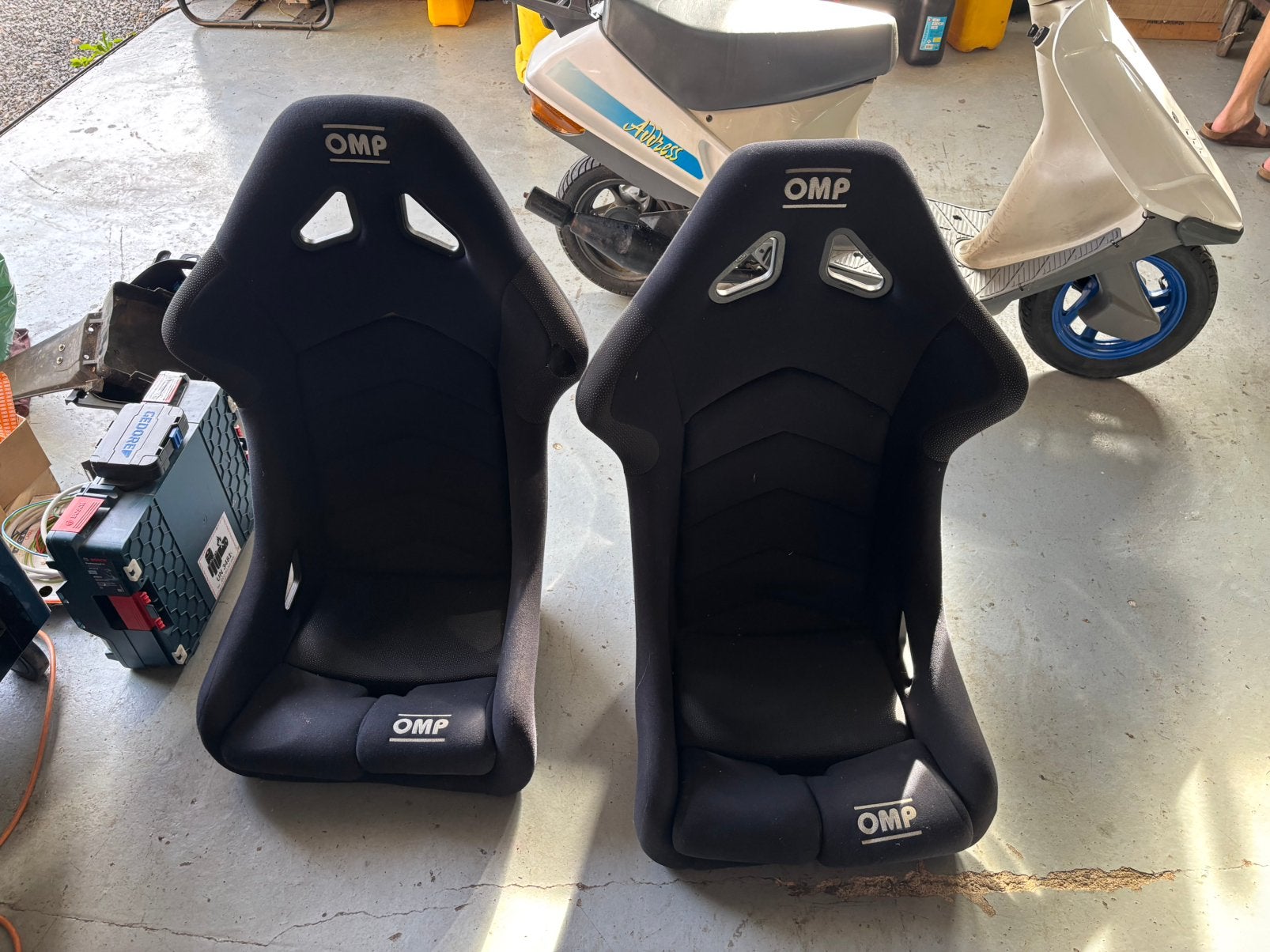 Siège baquets OMP WRC XL, Enlèvement, Utilisé