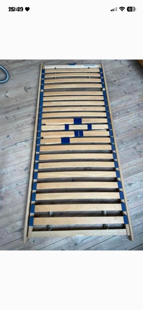Lattendbodem 80x200, Ophalen, Gebruikt, Eenpersoons, 80 cm