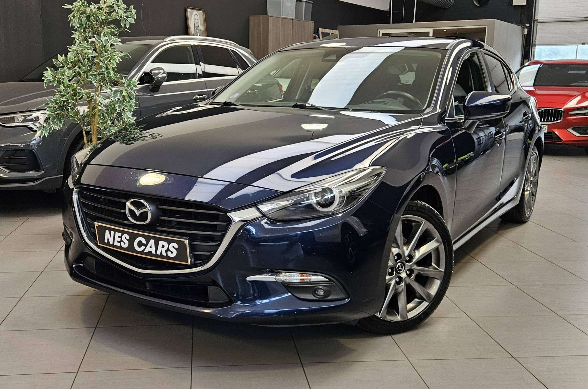 Mazda 3 3 1.5i SKYDRIVE PLAY EDITION,GPS,CAMERA,PHARES LED,G, Auto's, Voorwielaandrijving, Stof, Gebruikt, Blauw