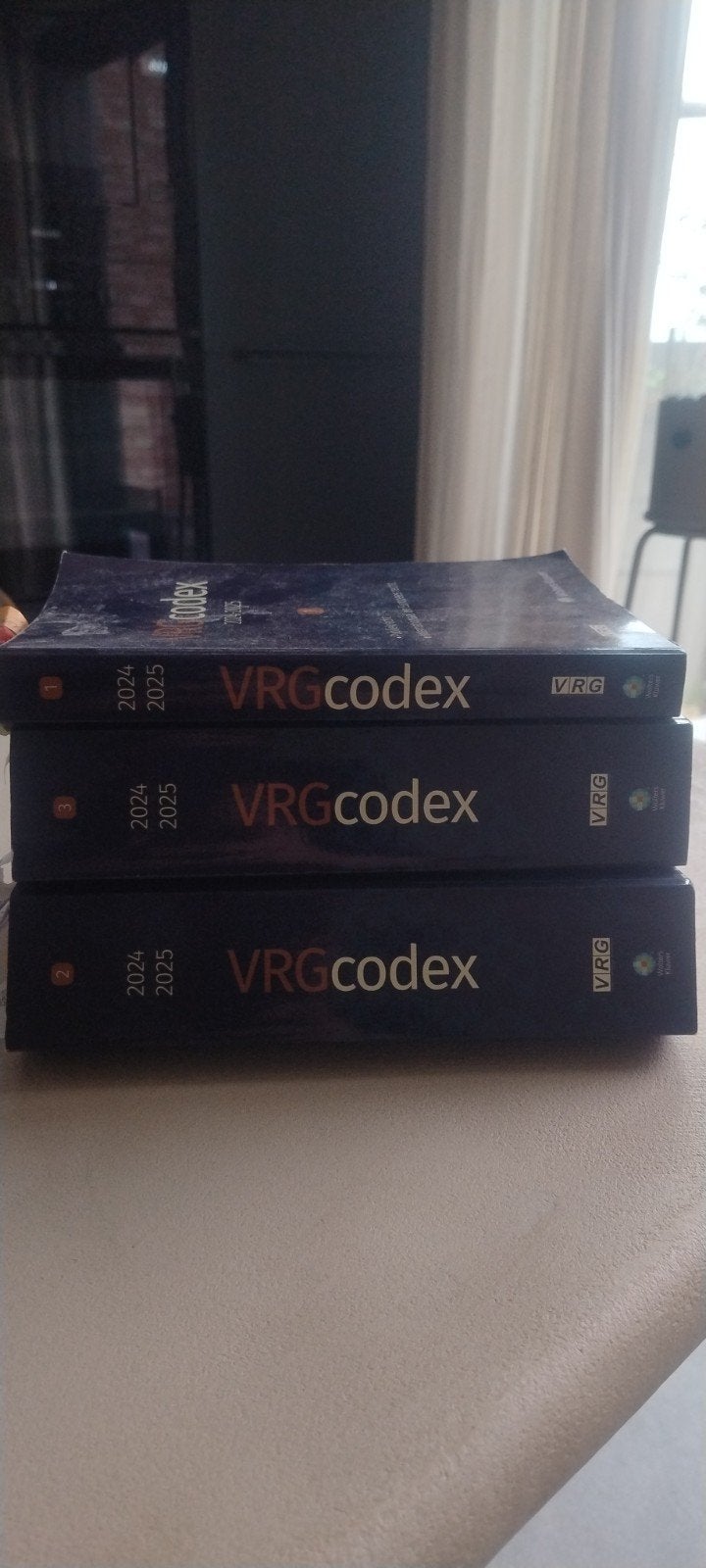 VRG Codex 2024-2025, Enlèvement ou Envoi