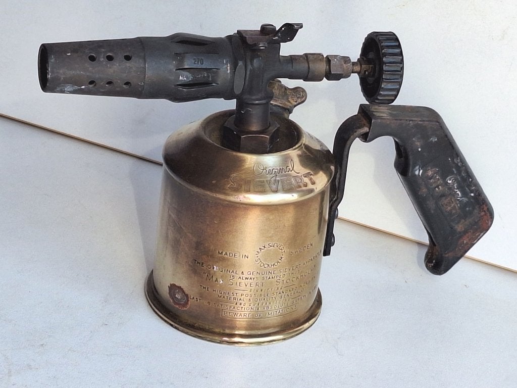 Joli ancien chalumeau lampe à souder Sievert, Ophalen of Verzenden