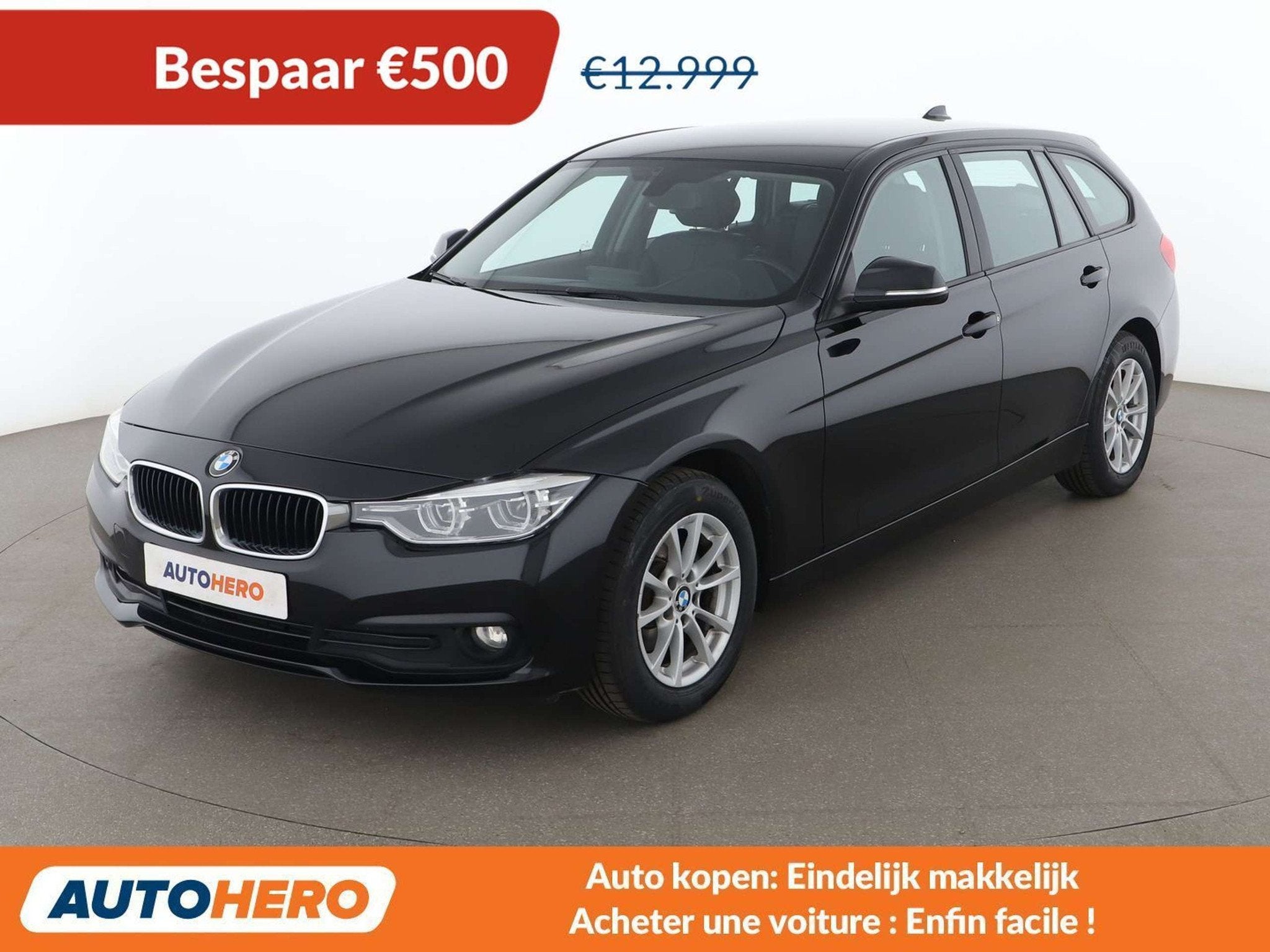 BMW 3 Serie 318 318d Advantage, Cuir, Achat, 110 kW, Anti démarrage