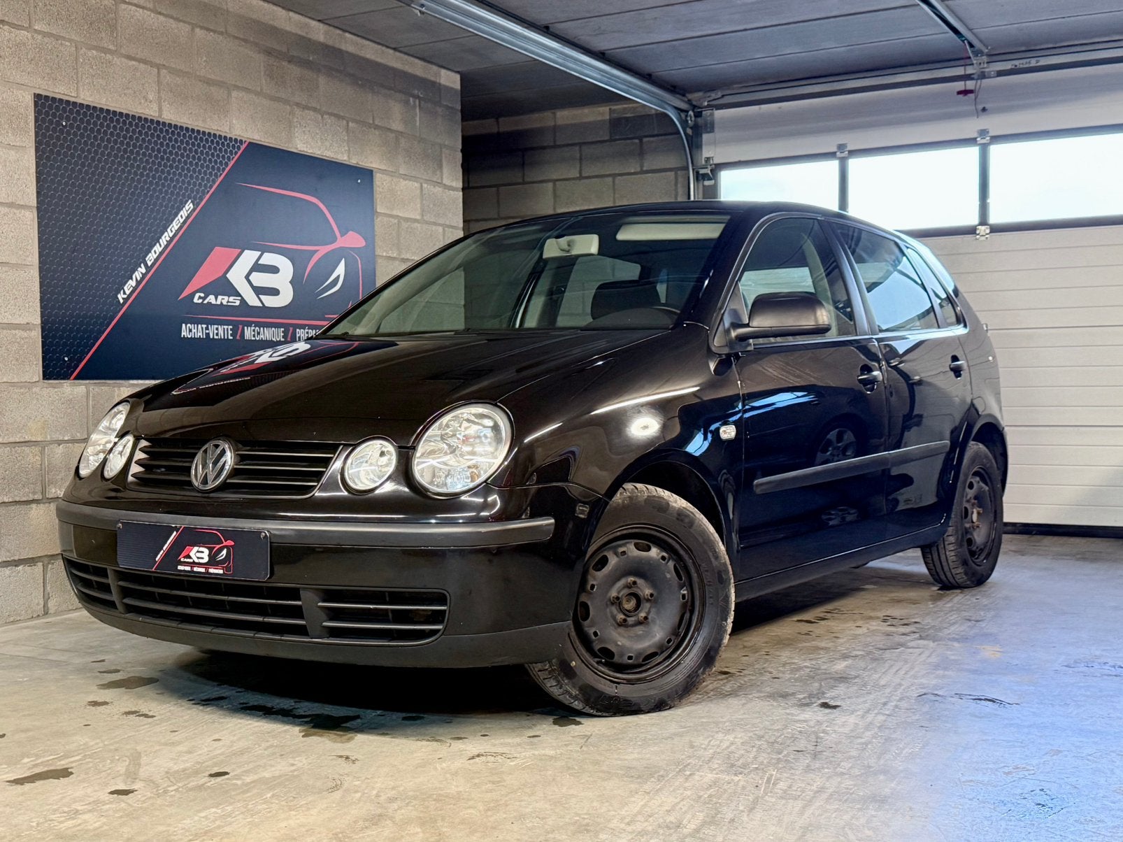 VW Polo 9N1 • 100.000 Kms • 1.2 Benzine, Auto's, Voorwielaandrijving, Stof, Zwart, 48 kW