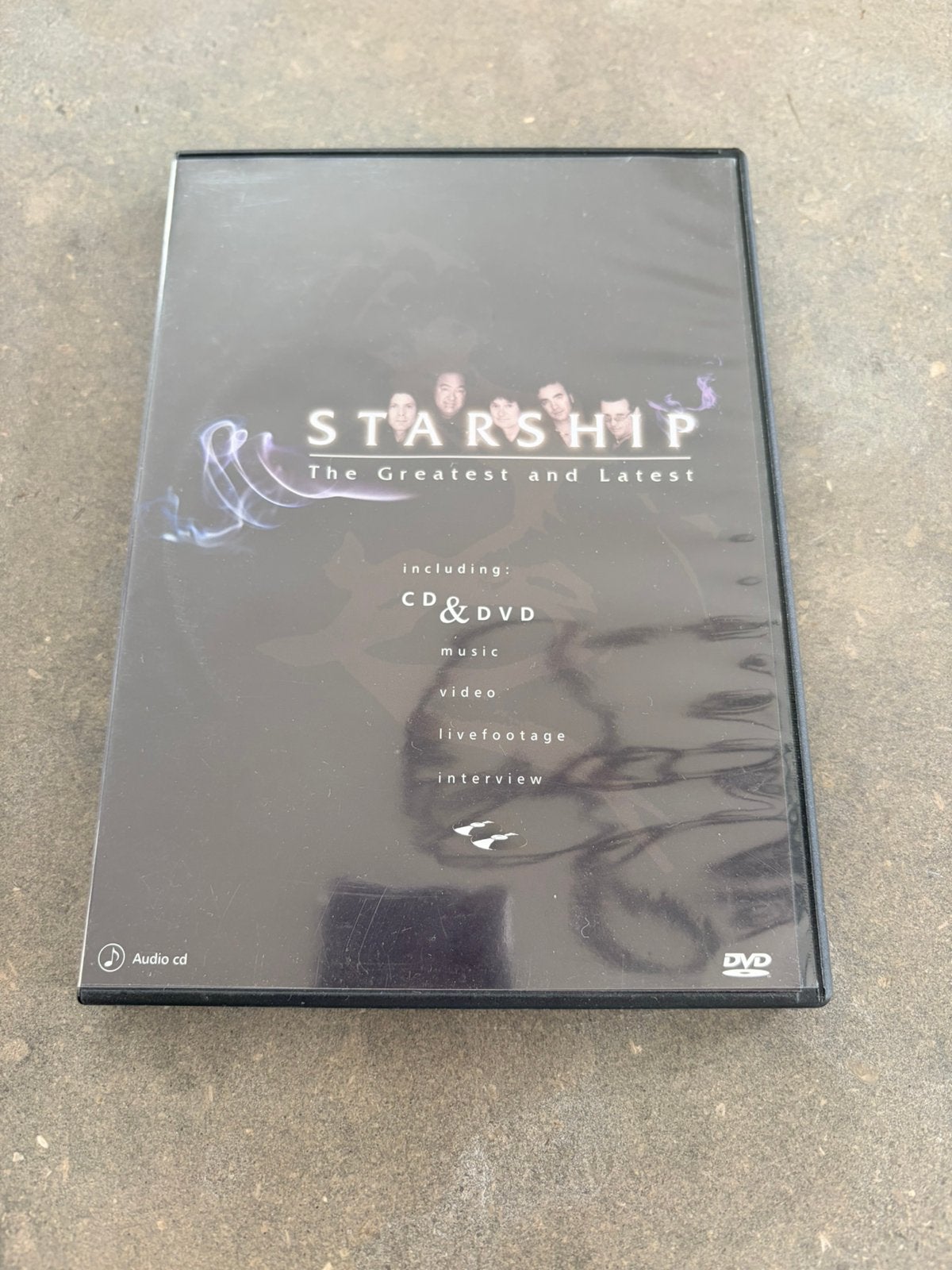 DVD + CD Starship The Greatest and Latest, Engels, Engels, Ophalen of Verzenden, Zo goed als nieuw