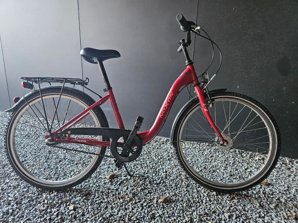 Meisjesfiets, 24 inch, Ophalen, Versnellingen, Noxon, Gebruikt