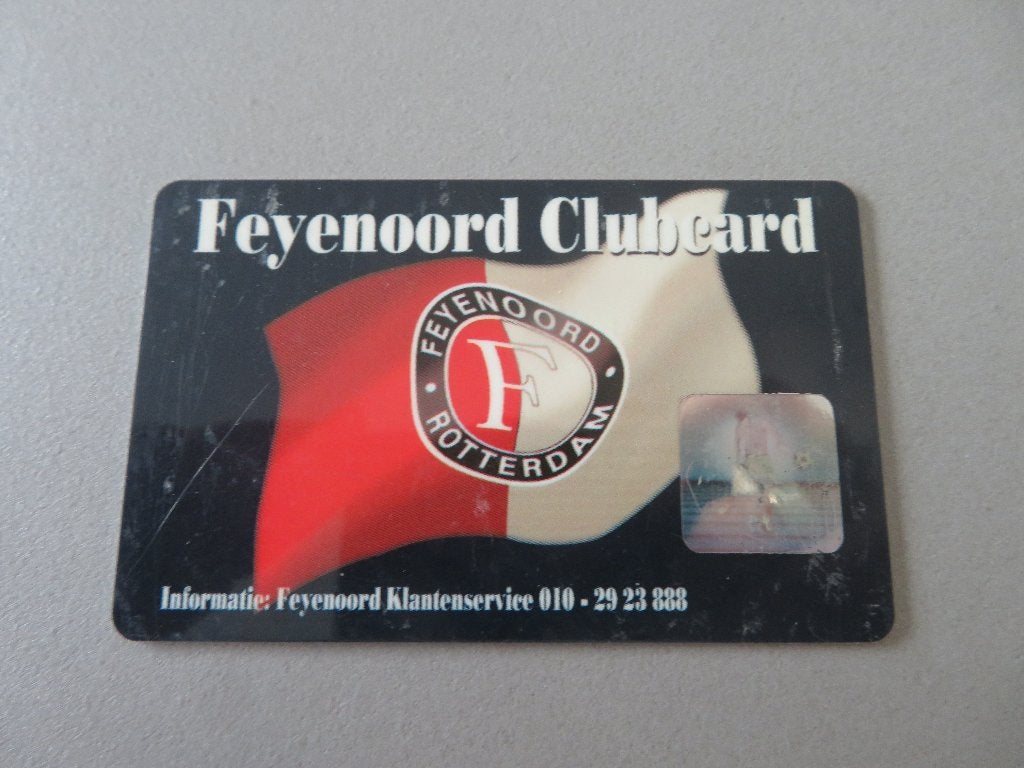 Feyenoord Rotterdam Clubcard 2006, Verzamelen, Ophalen of Verzenden, Zo goed als nieuw, Poster, Plaatje of Sticker