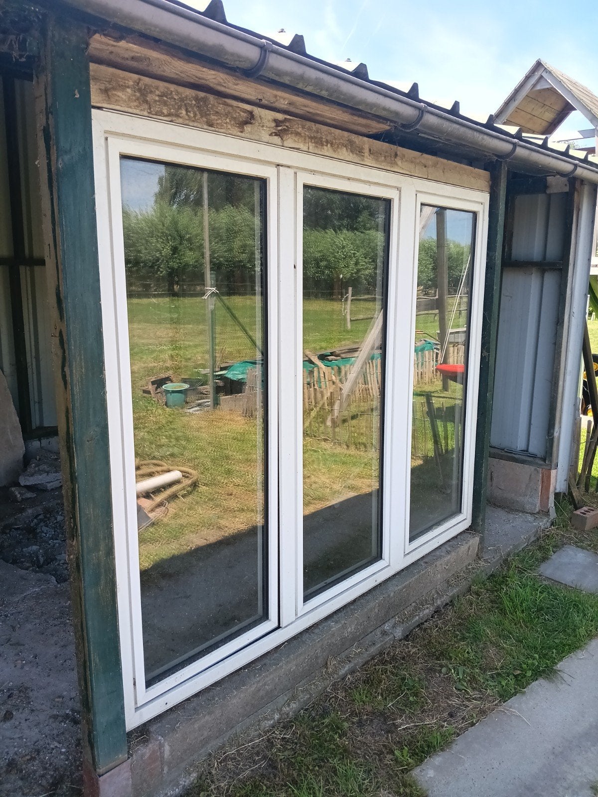 Raam dubbel glas gratis, Doe-het-zelf en Bouw, Ophalen