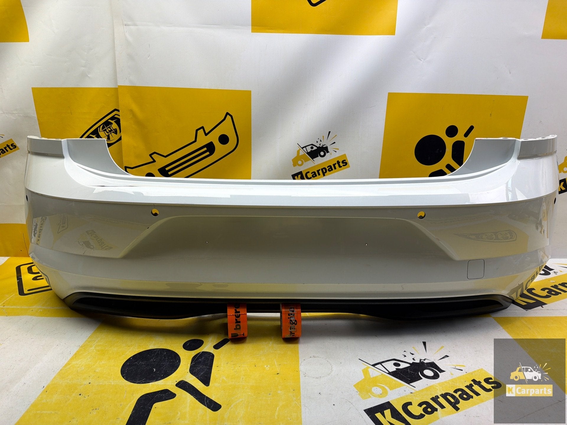 Achterbumper Volkswagen Polo 2G 2017+ 4xPDC 2G6807417 bumper, Gebruikt, Volkswagen, Volkswagen AG, Vw@volkswagen.de