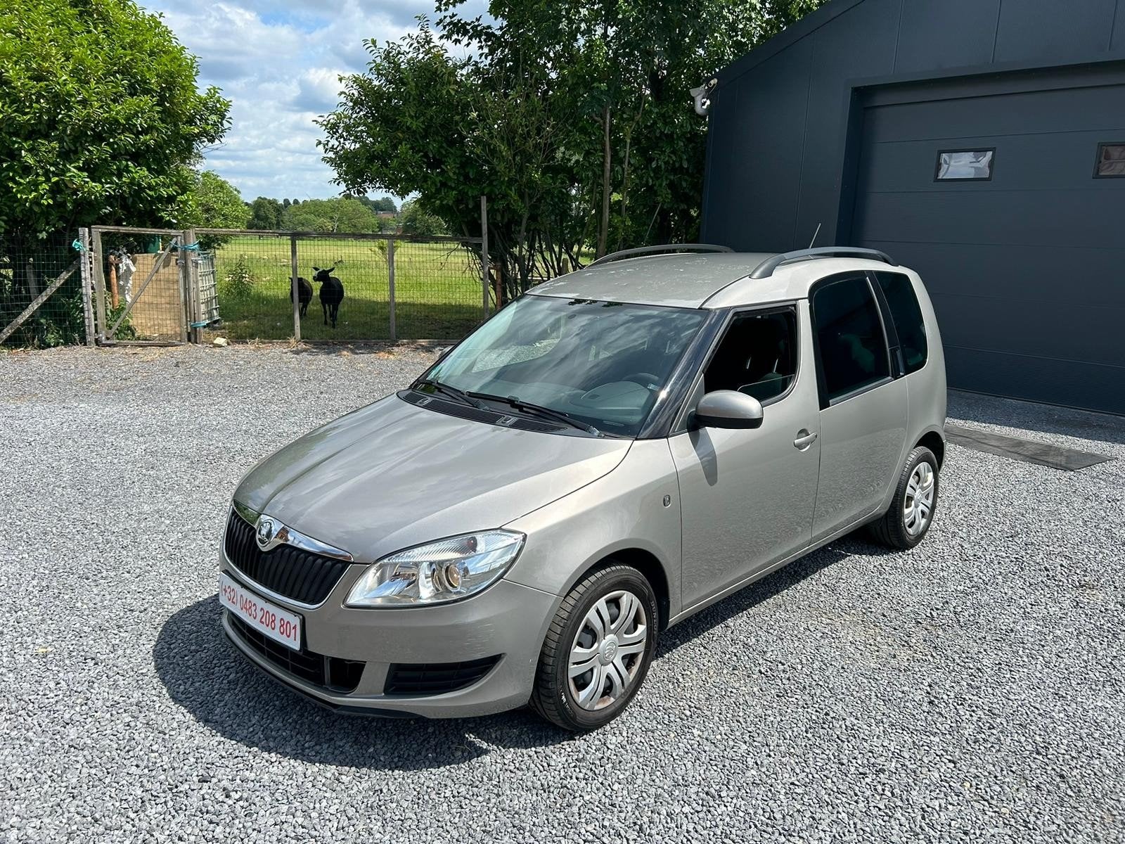 Skoda Roomster 1.2TSI CLIM 2013 1erMAIN Sièges chauffants, Auto's, Skoda, Automaat, Zetelverwarming, Roomster, Bedrijf