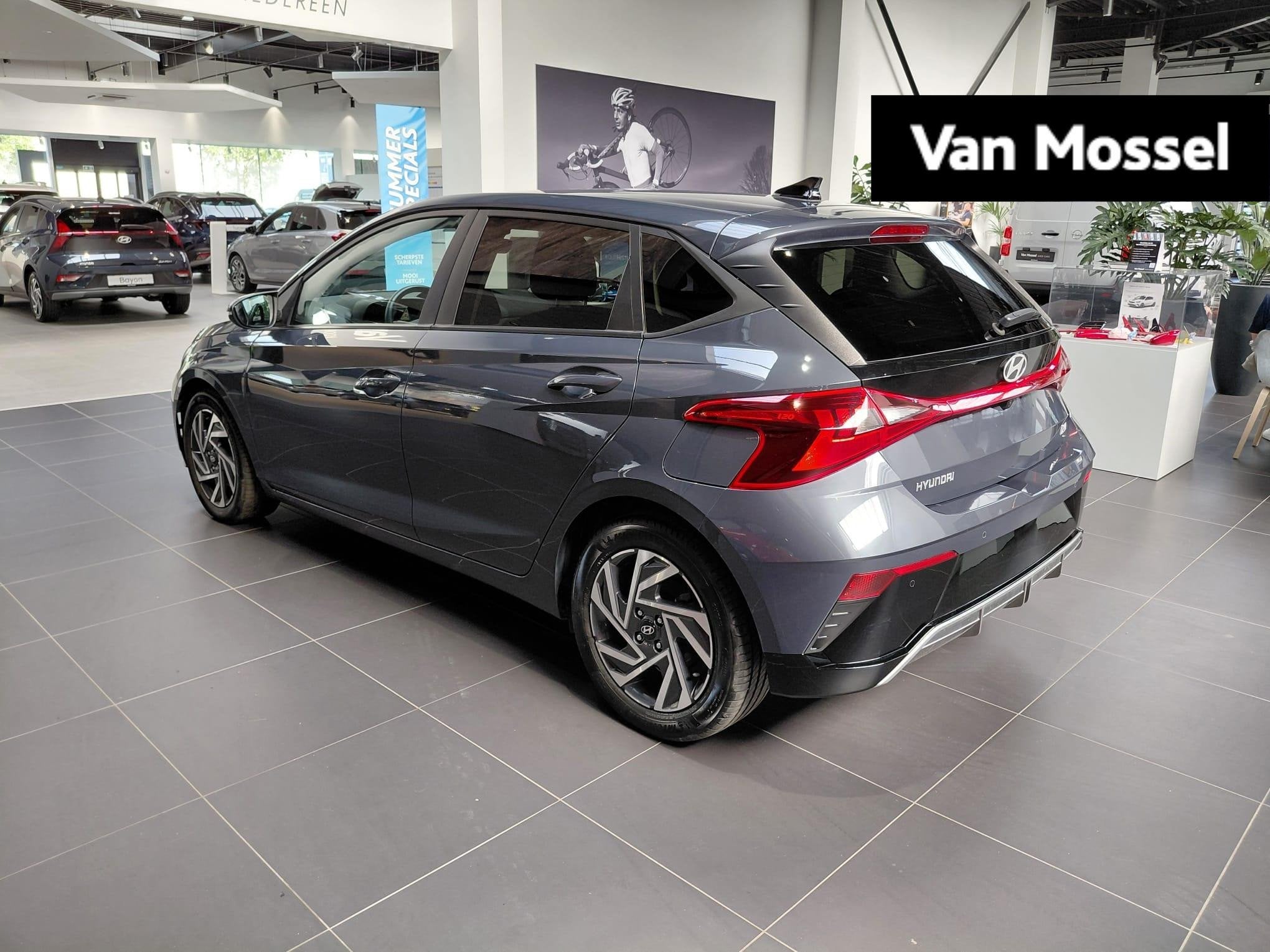 Hyundai i20 1.0 T-GDi 48V 7-DCT 74kW Techno (automatique), Autos, Argent ou Gris, Entreprise, 1110 kg, 5 portes