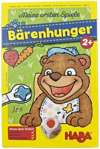 Haba mijn eerste spellen berenhonger kinderspel leerspel, Verzenden, Zo goed als nieuw