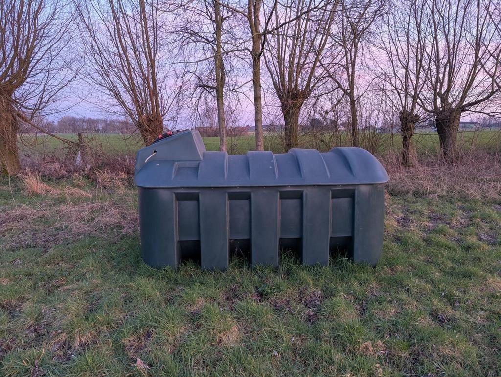 Dubbelwandige mazouttank 3300l, Enlèvement