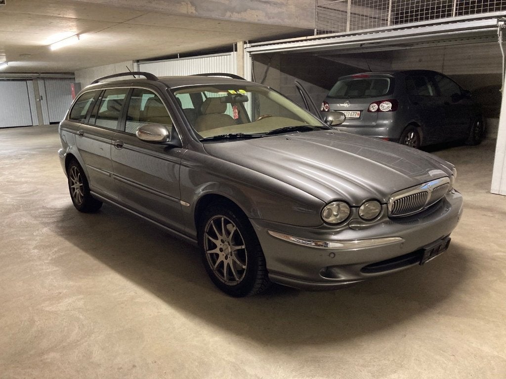 Jaguar X-Type, Auto's, Jaguar, Automaat, Parkeersensor, Beige, 169 kW