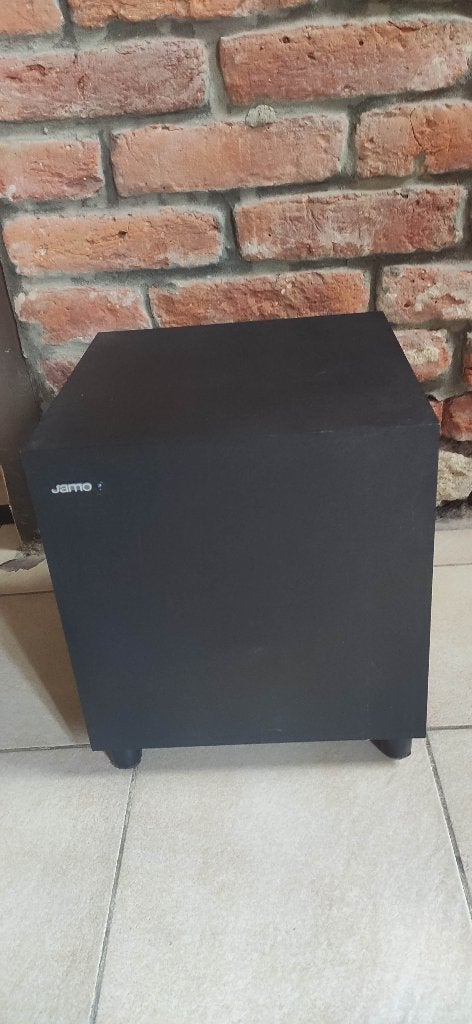 Jamo Sub 210, TV, Hi-fi & Vidéo, Enceintes, Subwoofer, Enlèvement, Utilisé, 120 watts ou plus